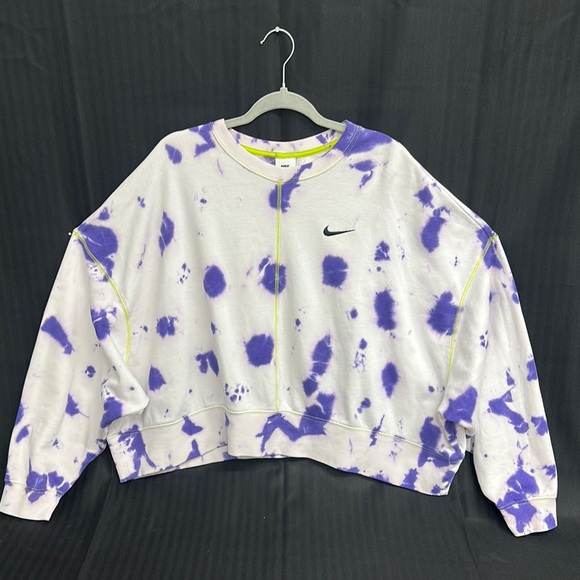 Nike Tops - Nike Purple Tie-Dye Sweatshirt